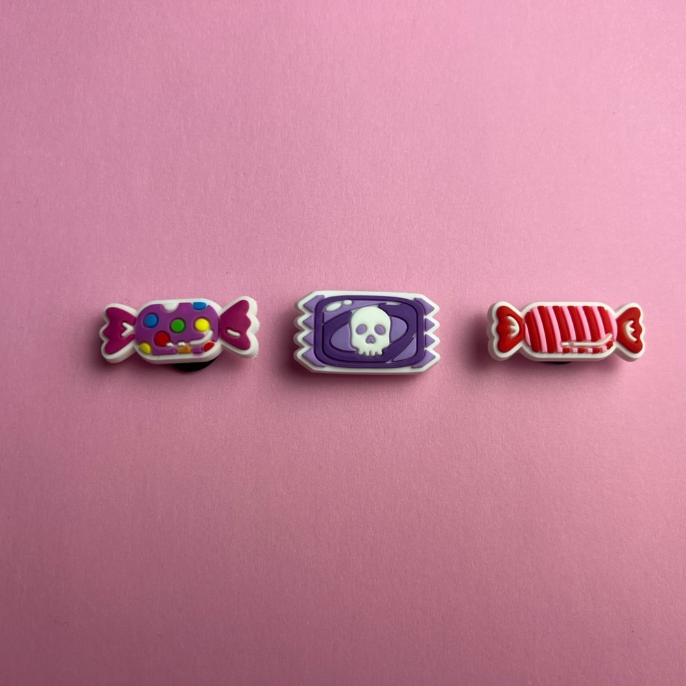 Candy Crocs Shoe Charms Set of 8 - jibbitz Charms - Picture 6 of 7